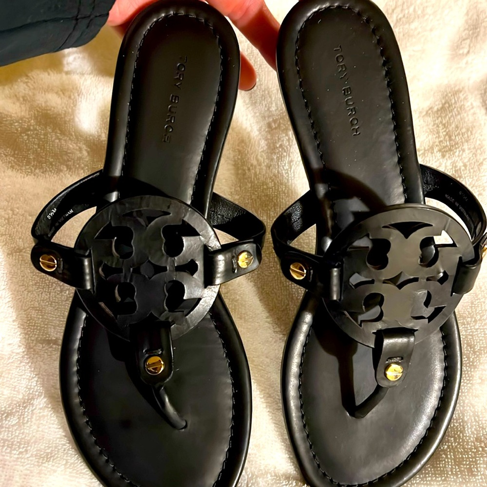 Tory Burch Miller Sandals Sz 6 1/2 NWOT